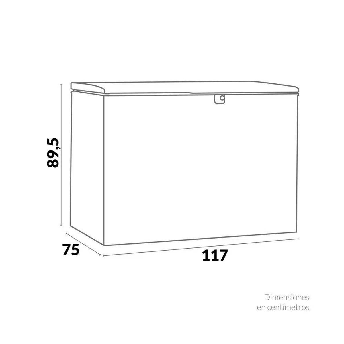 CHALLENGER - Congelador Horizontal Challenger 337 Litros Blanco CH363