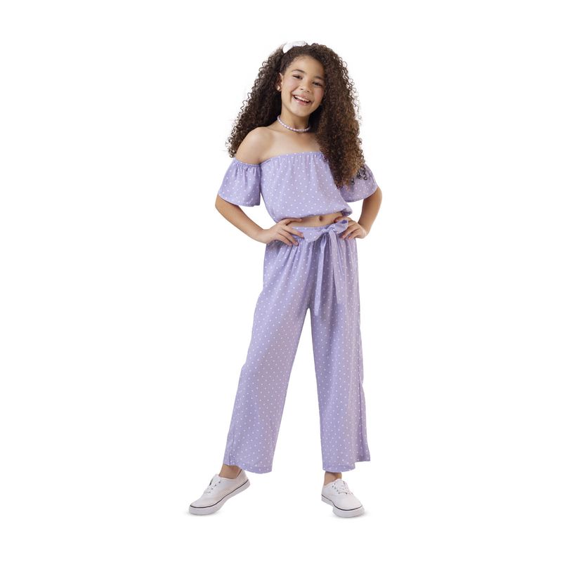 MARKETING PERSONAL - Conjunto Infantil Violeta Mp 4070