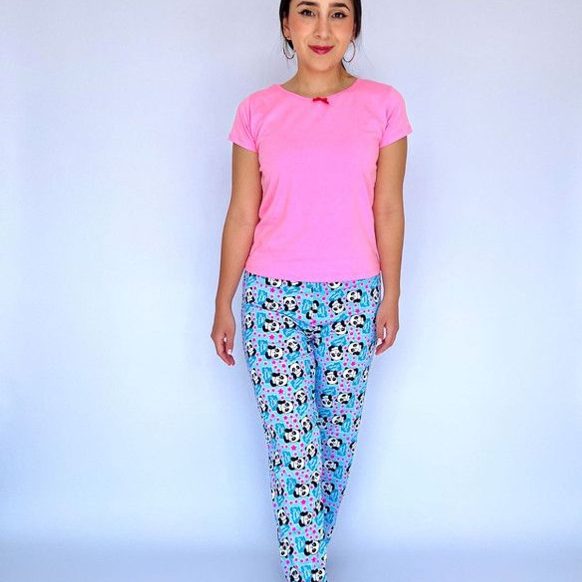 BY MORNING - Pijama Pantalón pandas 1581_.