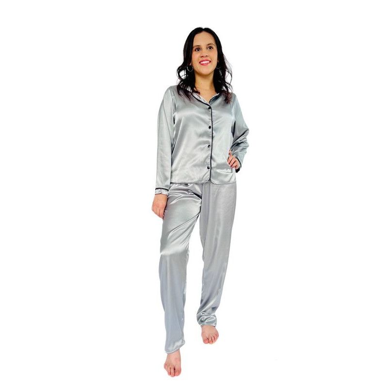 BY MORNING - Pijama Elegant Satín 1596_.