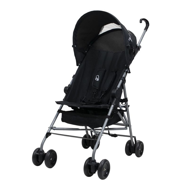 ASALVO - Coche Para Bebe Paseador Enzo Negro