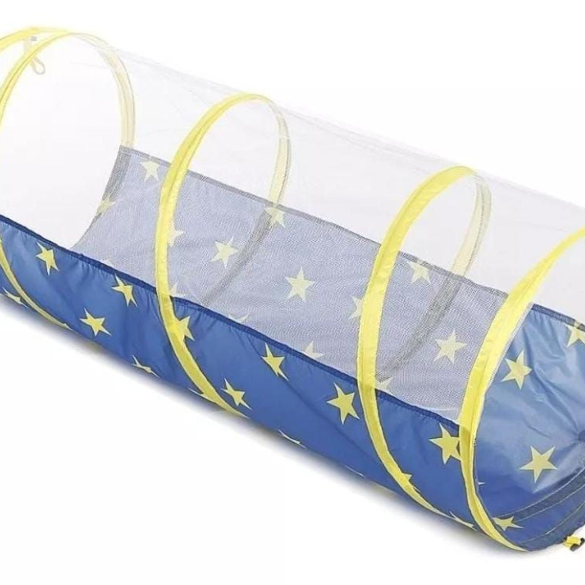 INFANTILES CAJUROMIX - CARPA TUNEL PISCINA 3 EN 1 AZUL