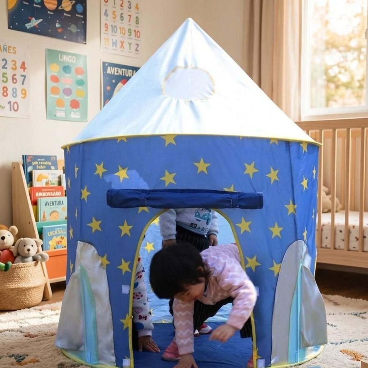 INFANTILES CAJUROMIX - CARPA TUNEL PISCINA AZUL MAS 100 PELOTAS
