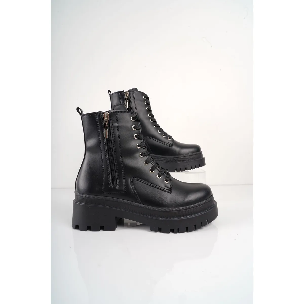 MANA DI DIO - Botin negro Krack para mujer Mana di Dio