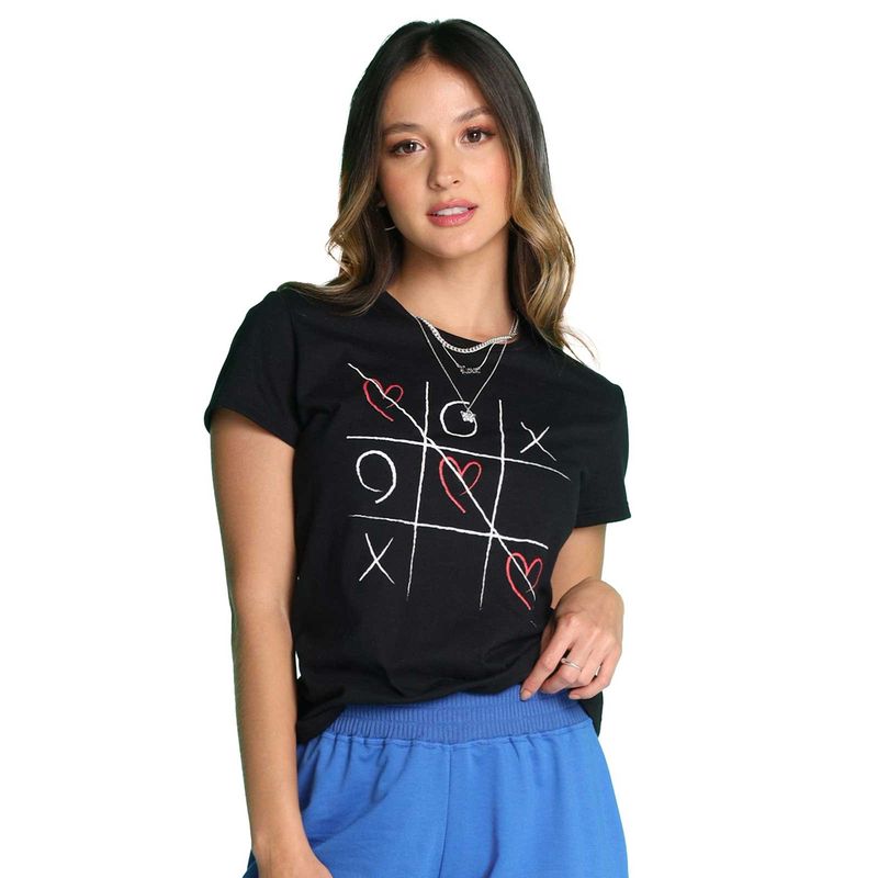 ATYPICAL - Camiseta Juvenil Negro Atypical 4547