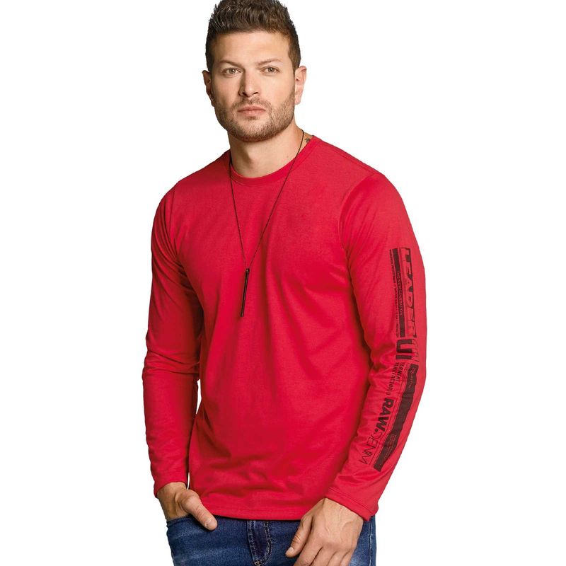 MARKETING PERSONAL - Camibuzo Hombre Rojo Mp 86068