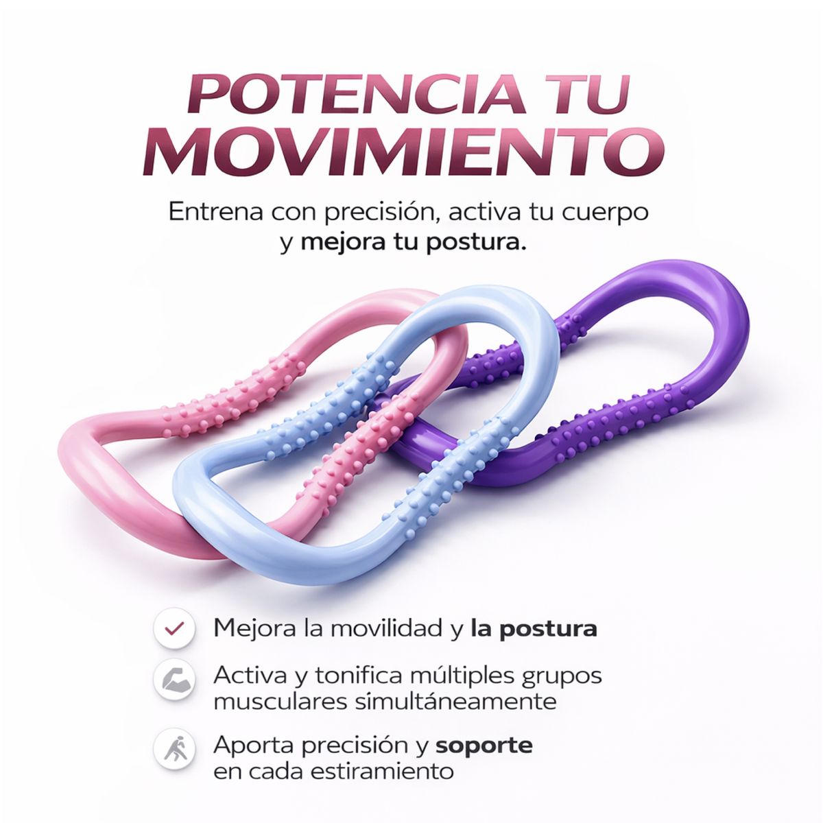 GENERICO - ANILLO DE ESTIRAMIENTOS YOGA