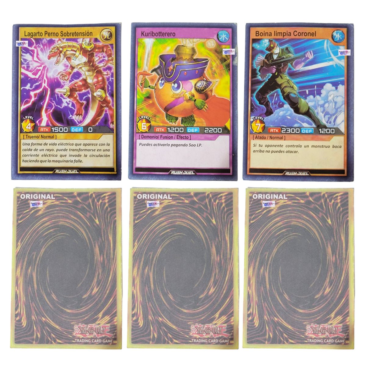 GENERICO - 150 Cartas de Juego Coleccionables Yu- Gi-Oh Rush Duel