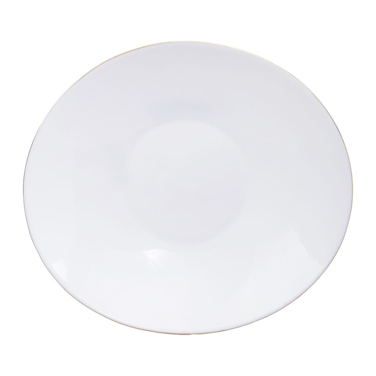 ESSENZA - Plato Sopero Redondo Boat Gold Vitro De 9 Pulgadas Essenza