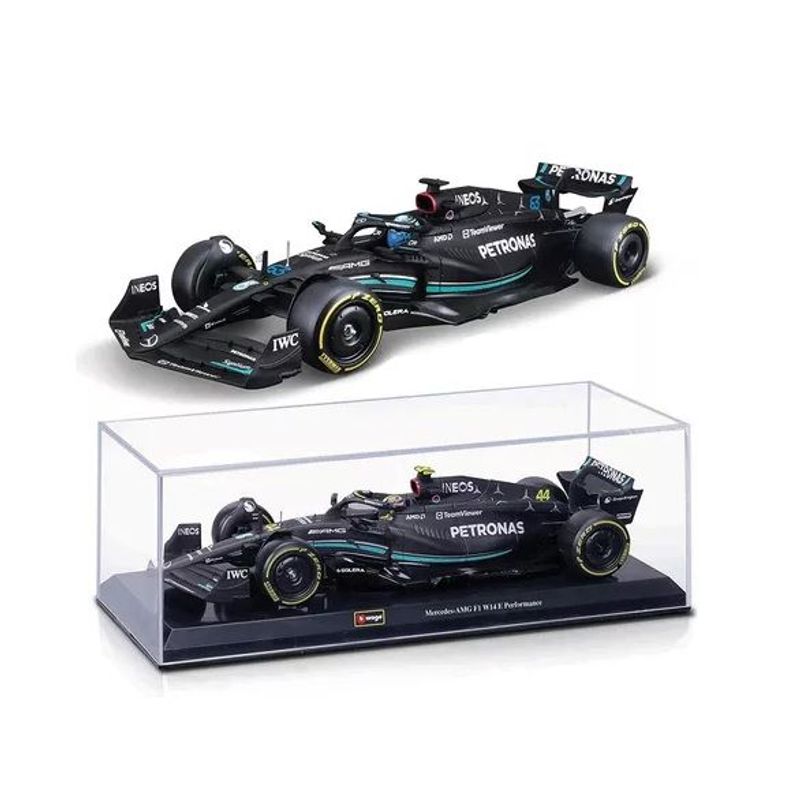 BURAGO - CARRO F1 MERCEDES BENZ W14E LEWIS HAMILTON 44 A ESCALA 1/24