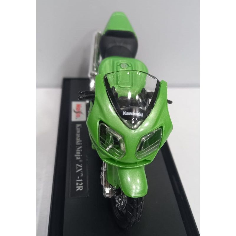 MAISTO - MOTO KAWASAKI NINJA ZX-12R A ESCALA 118 DE COLECCIÓN