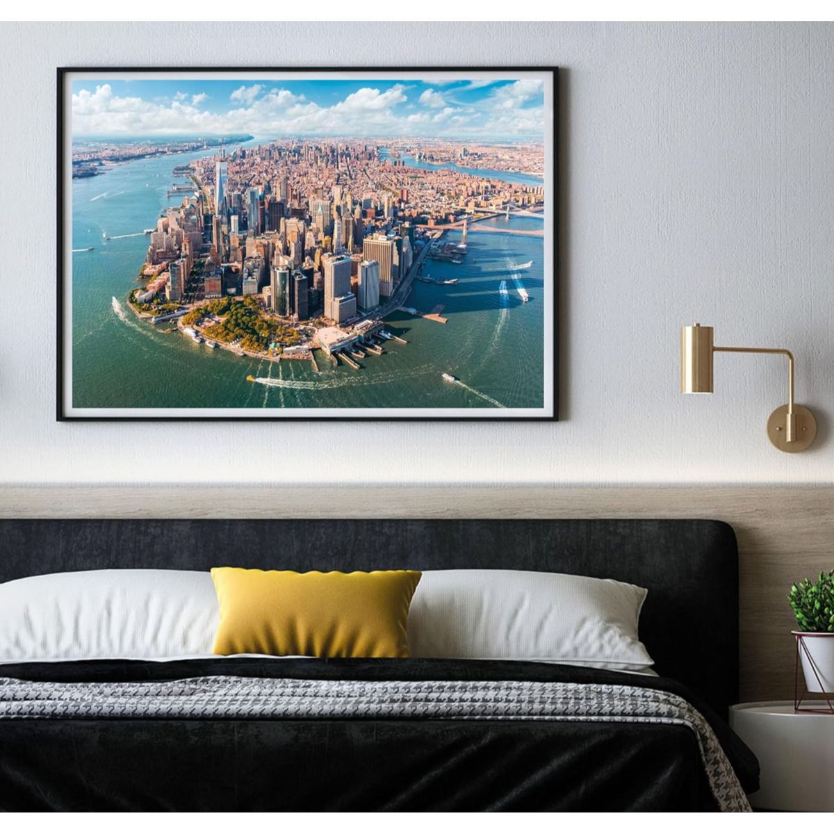 CLEMENTONI - Rompecabezas 2000 Piezas Adulto Manhattan New York Clementon