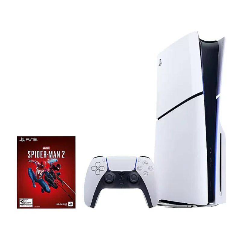 PLAYSTATION - Consola Playstation 5 Slim Disco Spiderman - Ps5 1 Control
