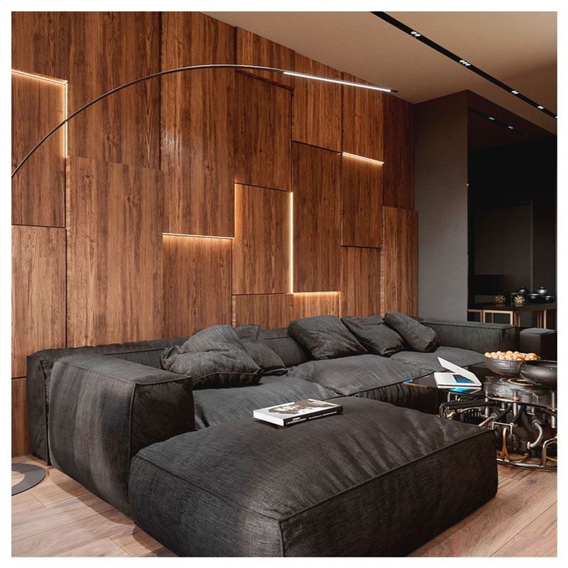 22 GRADOS DECORACION - Sofá Blur modular en Tela 360cm 22Grados Decoracion