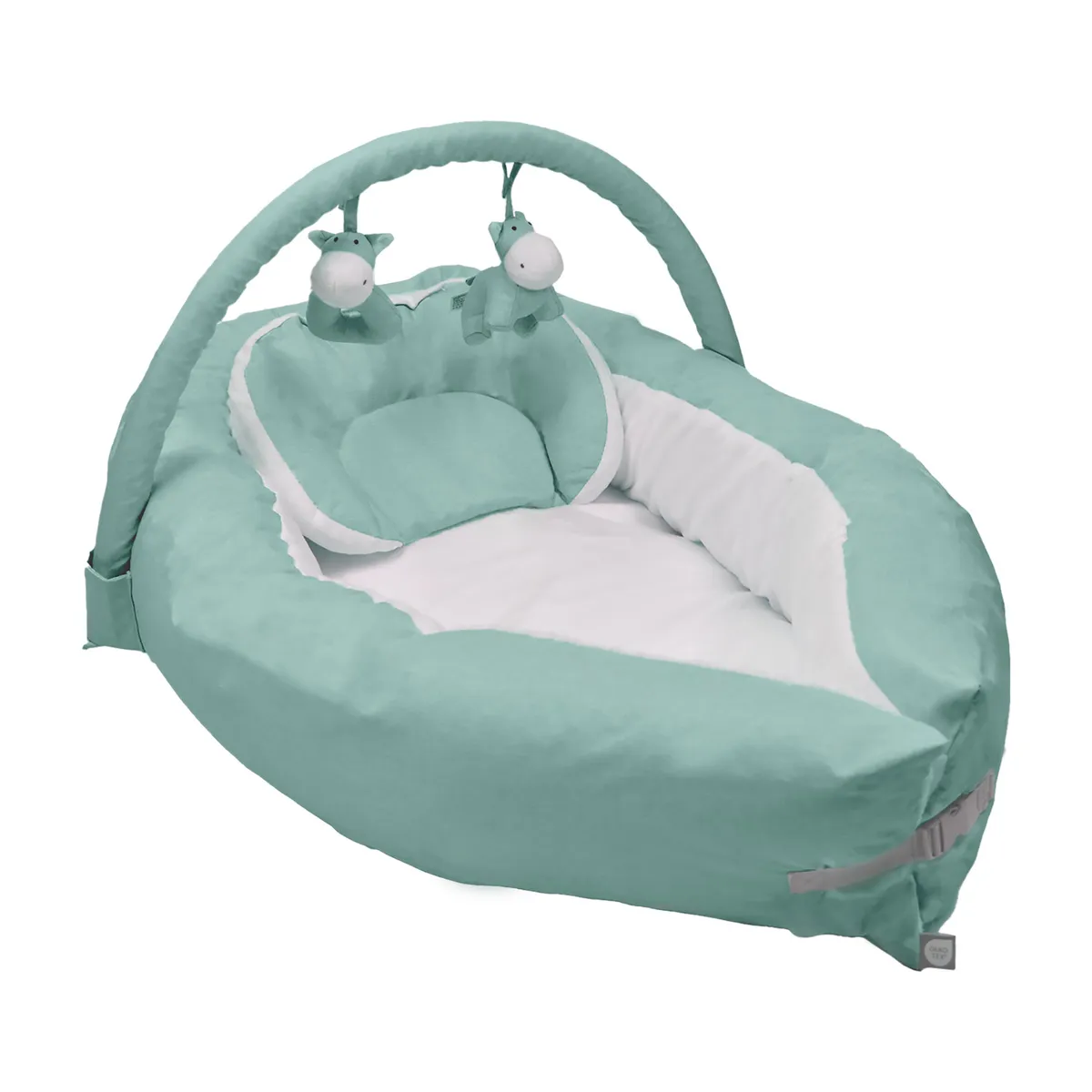 PREMIUM BABY - Cuna Nido Para Bebe 7 en 1 Onna Verde