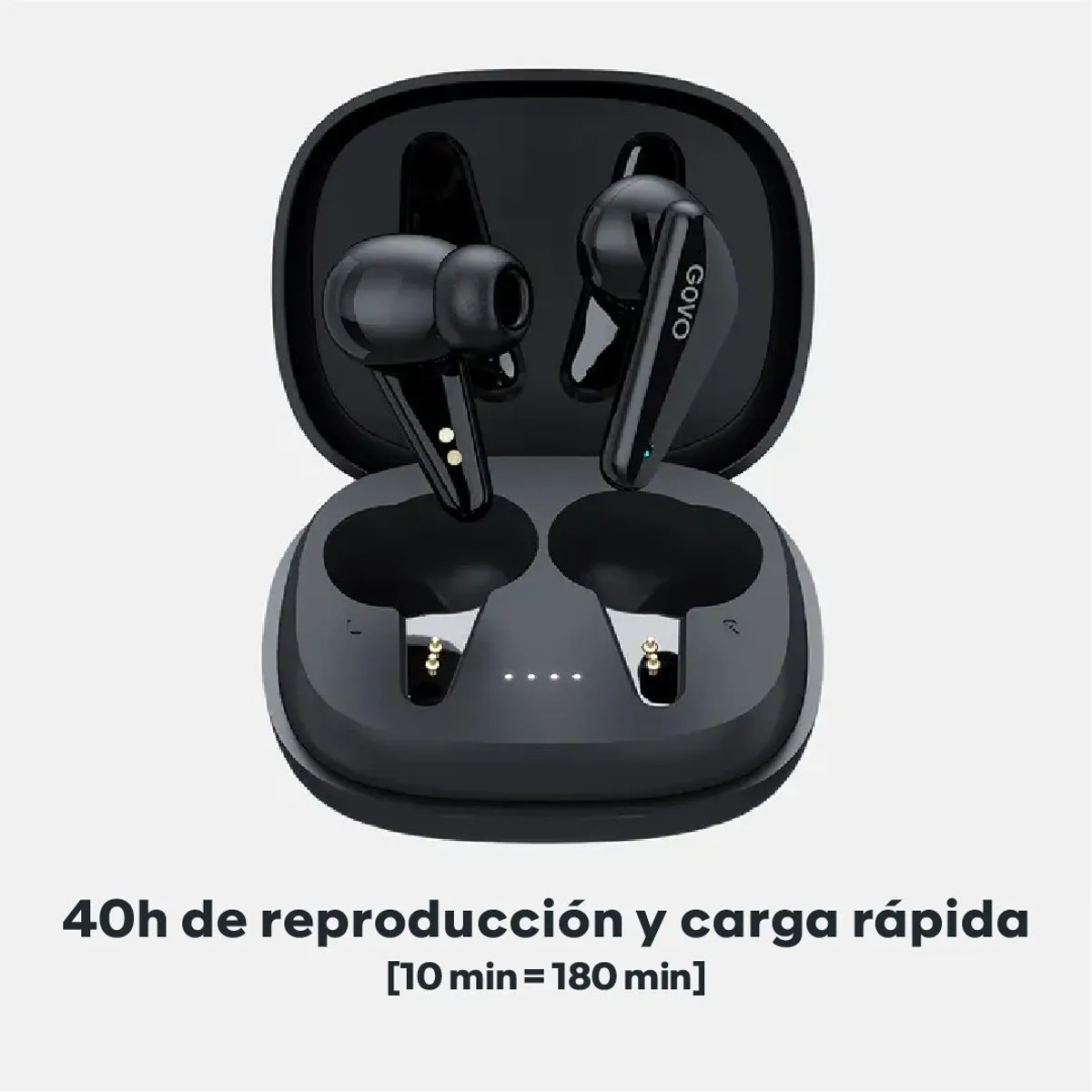 GOVO - Audífonos Govo Gobuds 600 Batería 40h Bluetooth V5.2 Gaming