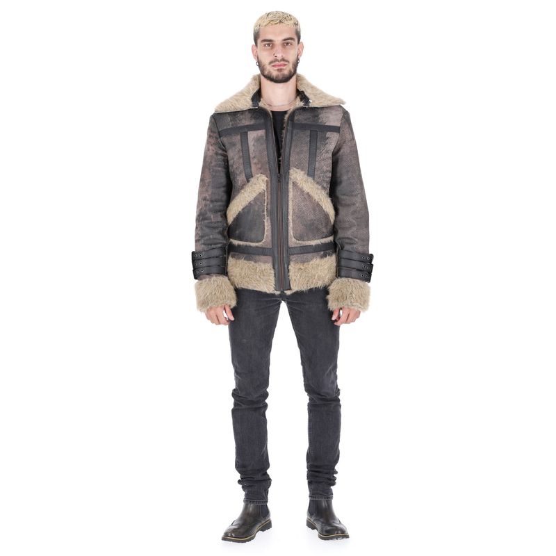 LA CHAQUETERIA - Chaqueta en Cuero Envejecido New York 1.0