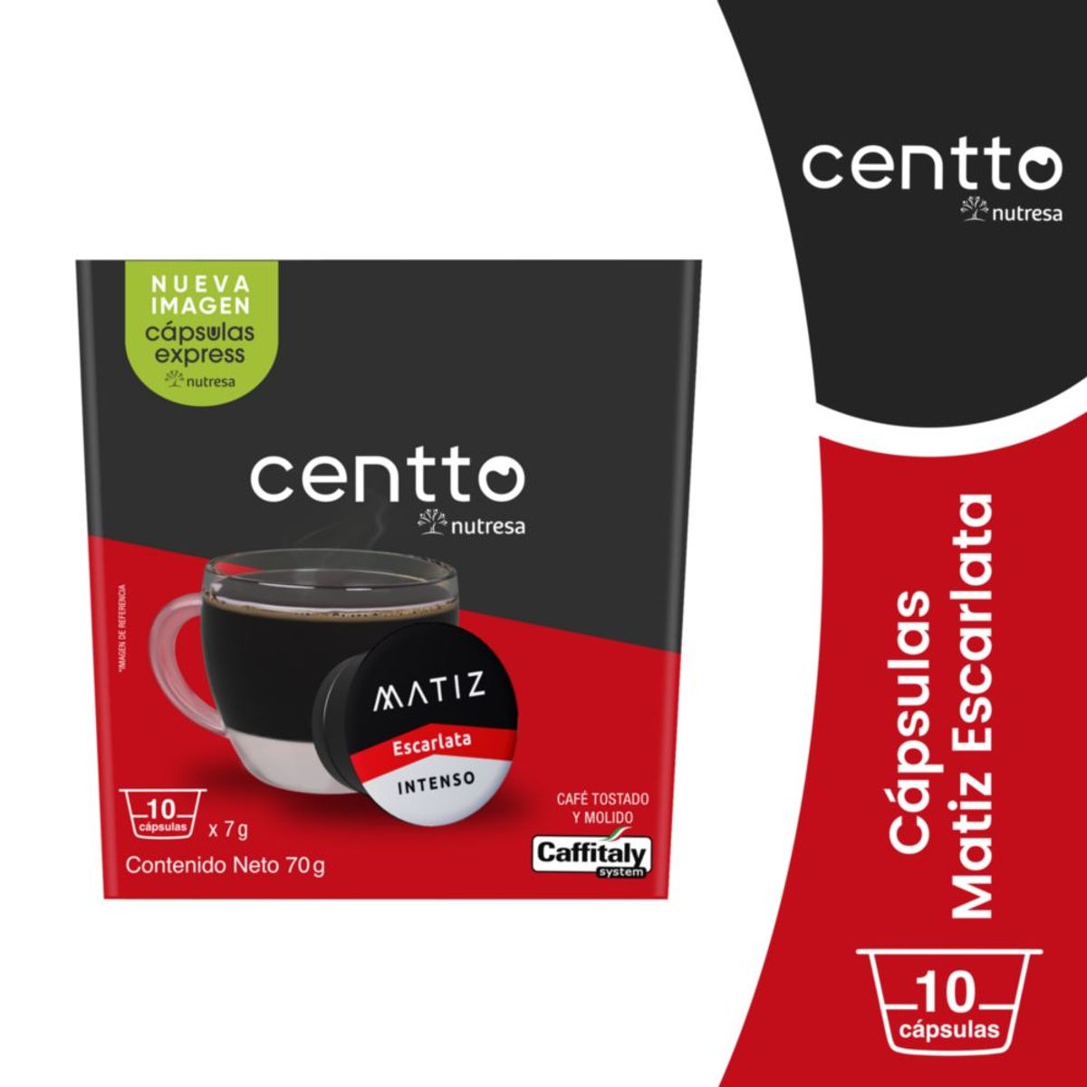 NUTRESA - Cápsulas Café Matiz Escarlata Centto