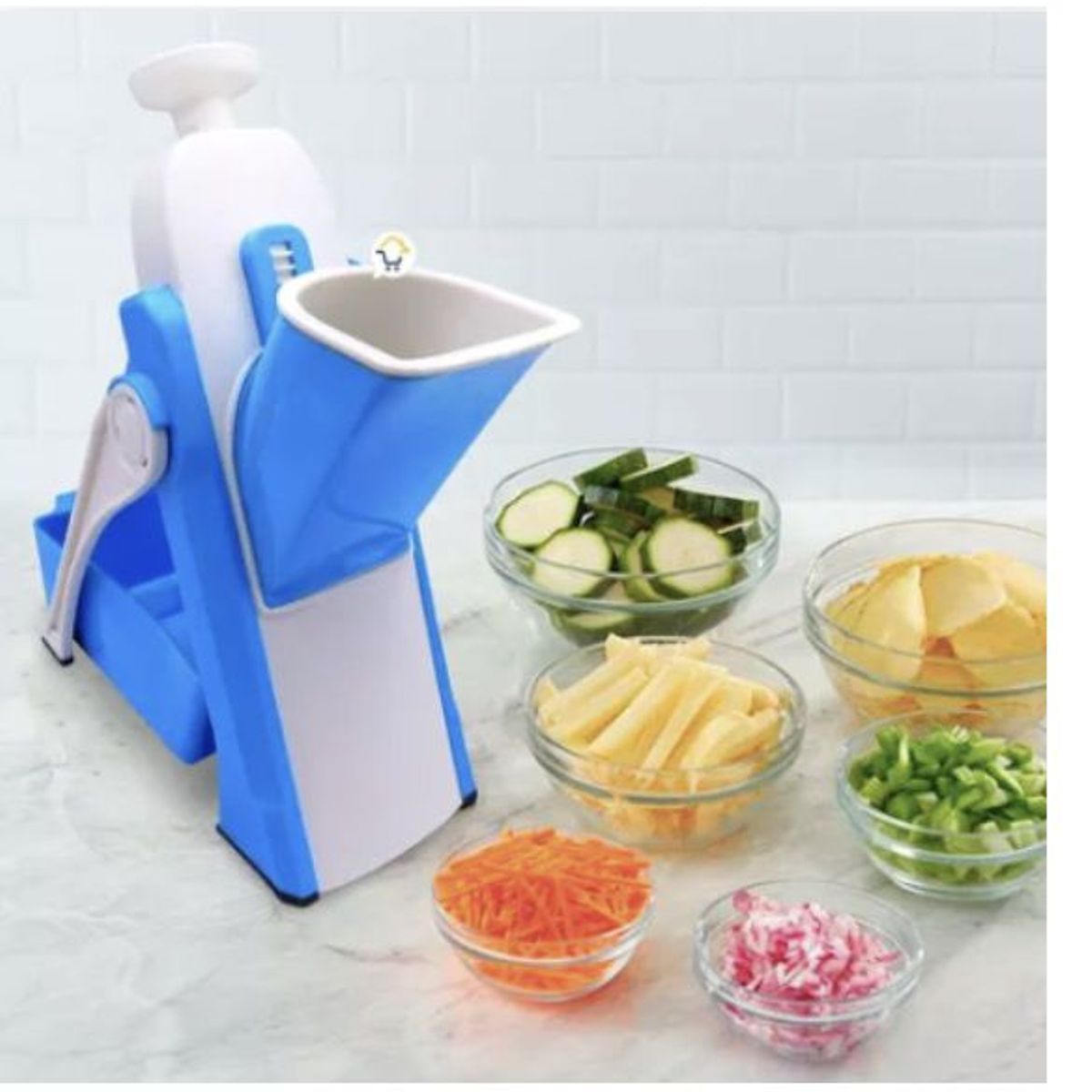 SKY - Cortador Mandolina Rayador Multifuncion 5 En 1