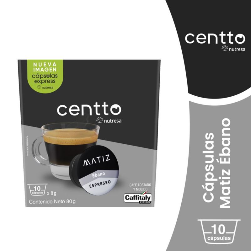 NUTRESA - Cápsulas Café Matiz Ébano Centto