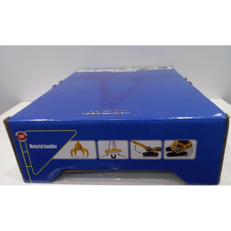 JADA TOYS - MAQUINARIA GRUA CHATARRERA 1/87 DE COLECCIÓN