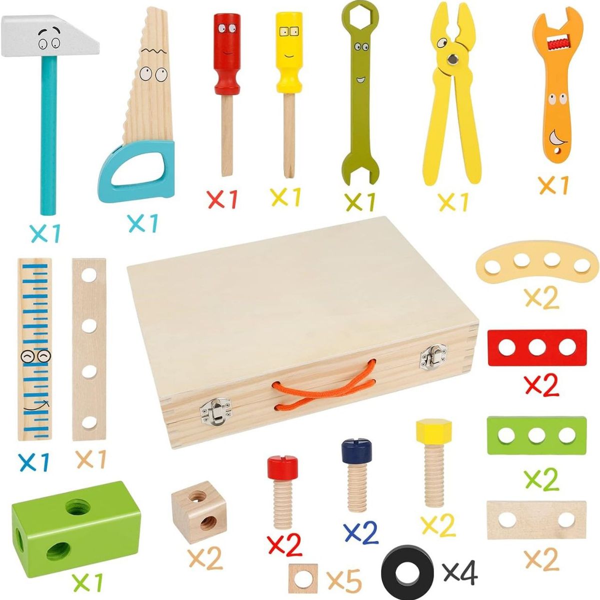 GENERICO - Juguetes de construcción para niños 34 piezas