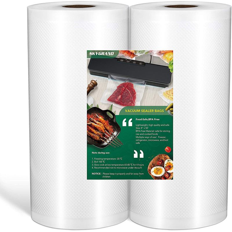 GEF - Bolsa Rollo Empaque Vacio Compatibilidad Universal 15mx20cm