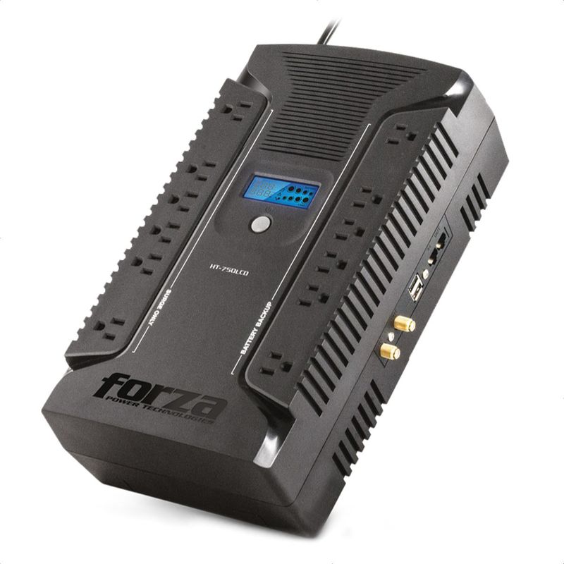 FORZA - Ups Interactiva Forza HT-650LCD 12 Tomas ± 24min 650VA 390W