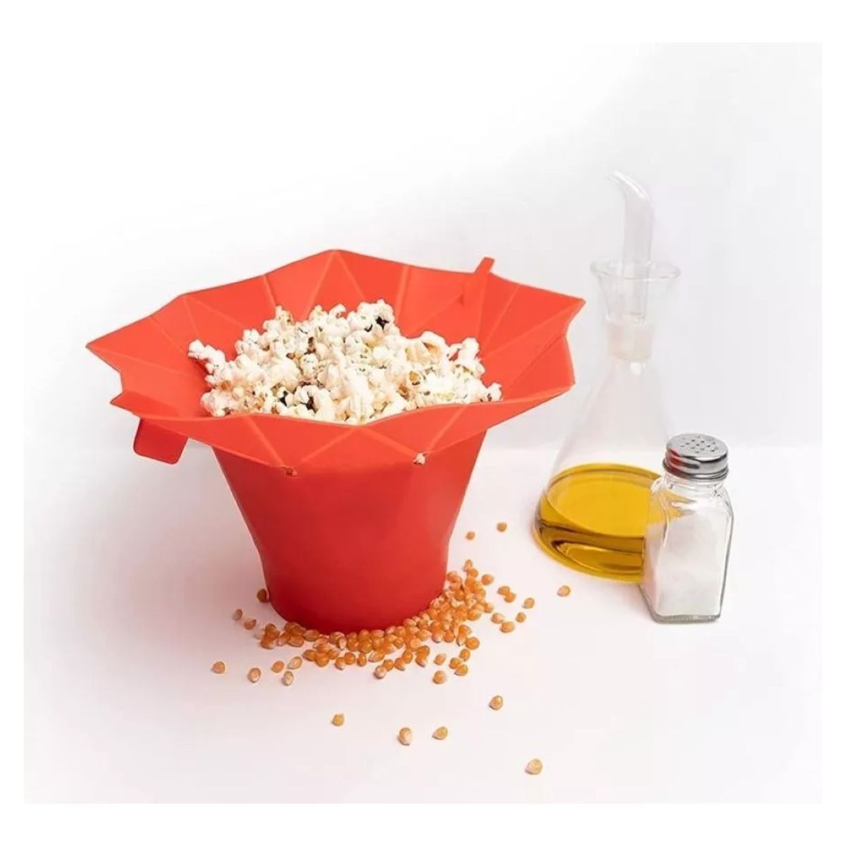 AFM - Crispetera Palomitas De Silicona Microhondas Plegable