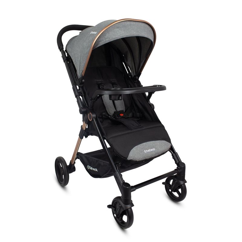 BEBESIT - Coche Reversible Para Bebé City Bebesit Gris