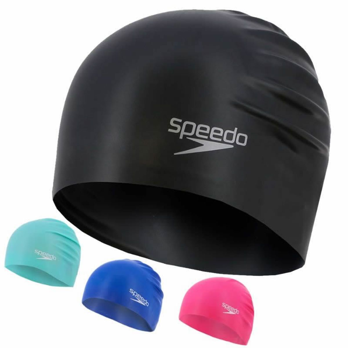 GENERICO - Gorro De Natación Speedo Long Hair Adulto Silicona Piscina