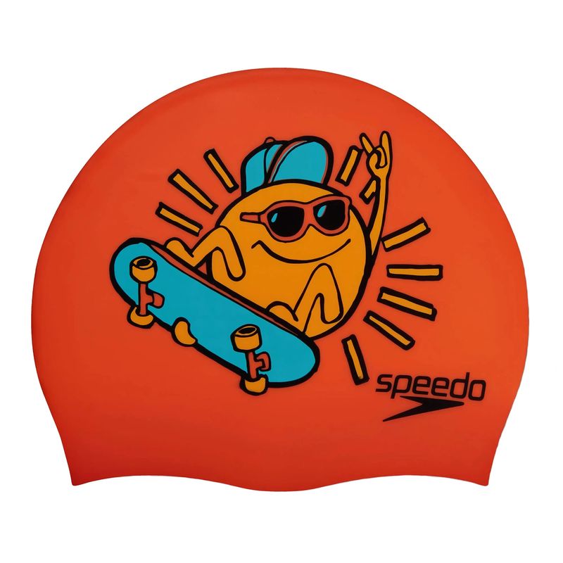 GENERICO - Gorro Natación Speedo Niños Printed Silicona Junior Piscina