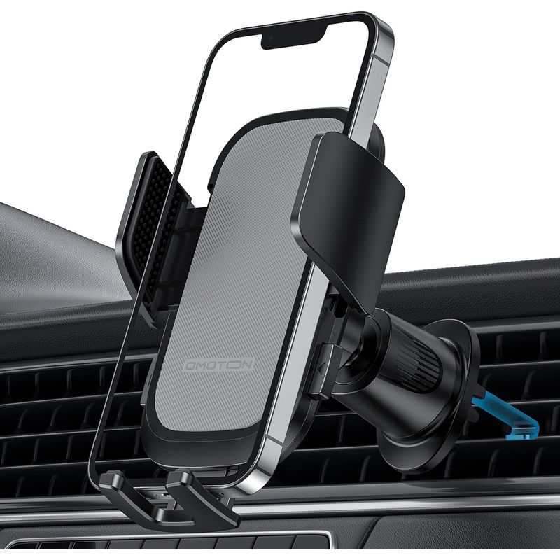 GEF - Soporte Carro Celular Rejilla Aire Gravedad Retractil 360º