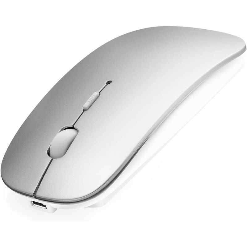 GEF - Mouse Inalámbrico Bluetooth Silencioso Recargable Multi