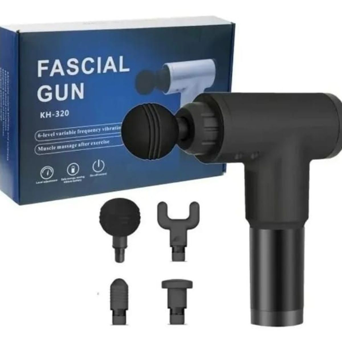 GENERICO - Masajeador Muscular Terapéutico Inalámbrico Facial Gun