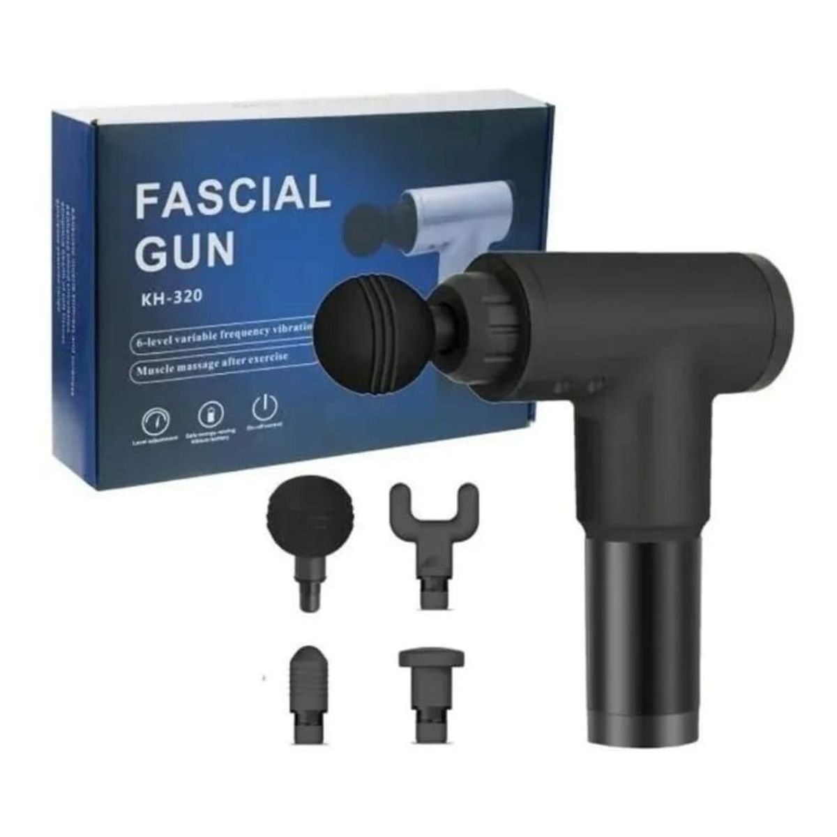 GENERICO - Masajeador Muscular Terapéutico Inalámbrico Facial Gun