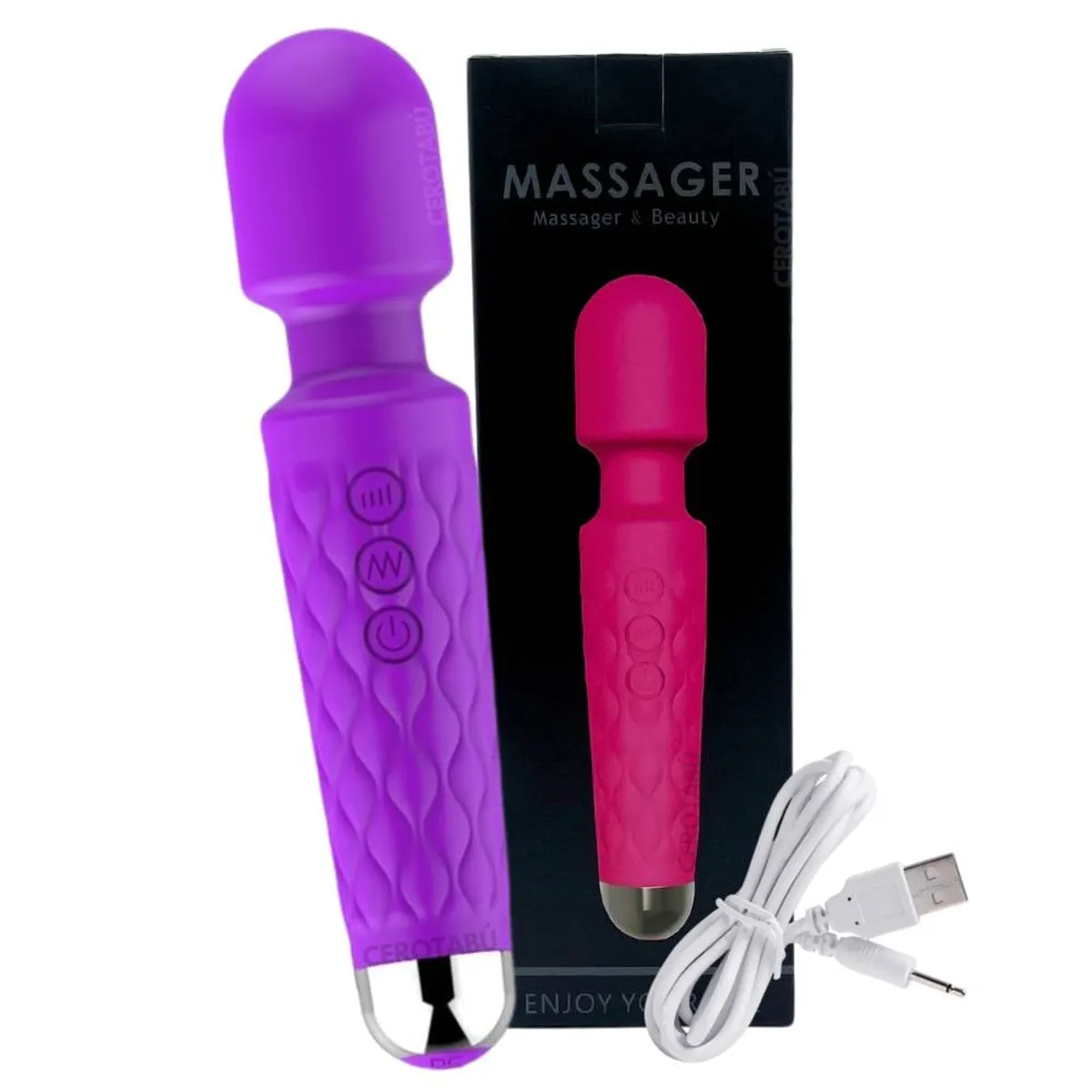 GENERICO - Vibrador Masajeador Clítoris Hitachi Versión Grande 160 Vib