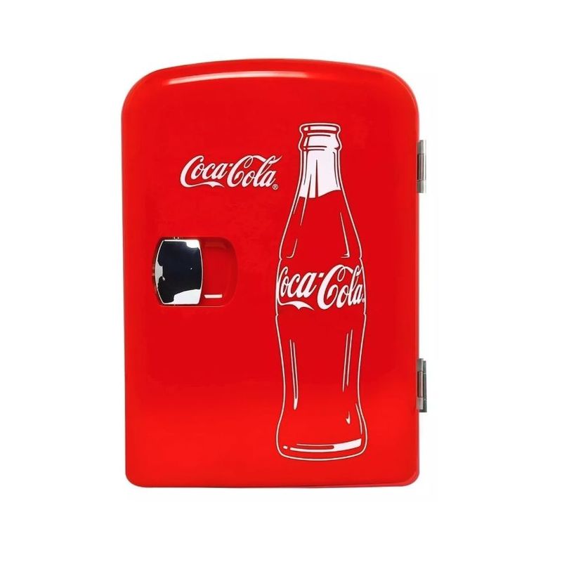 GENERICO - Mini nevera Portátil para Carro ó Casa Coca Cola