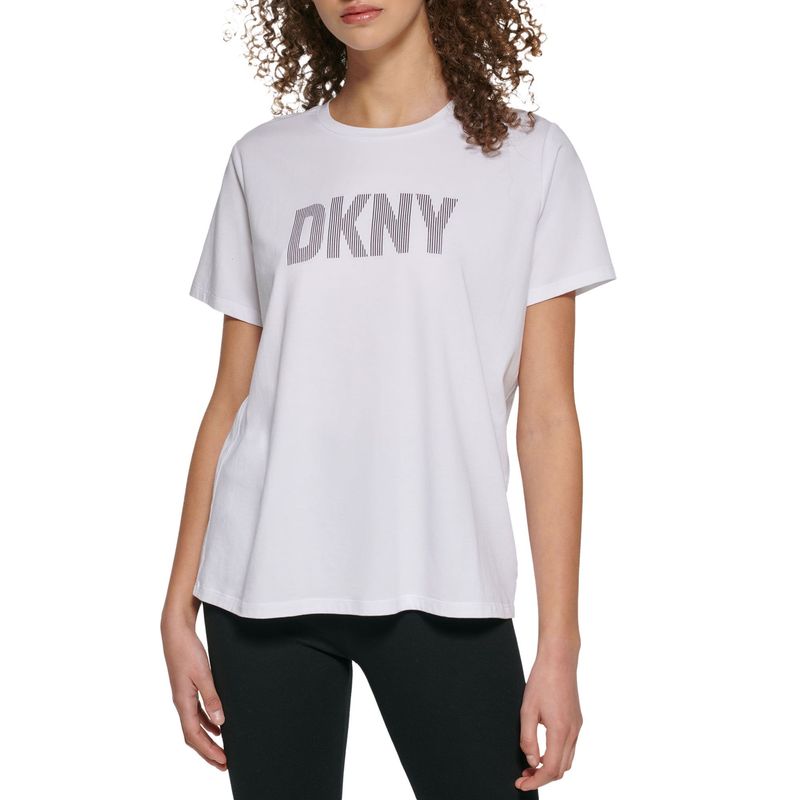 DKNY - Camiseta Wht Dkny para Dama Blanco