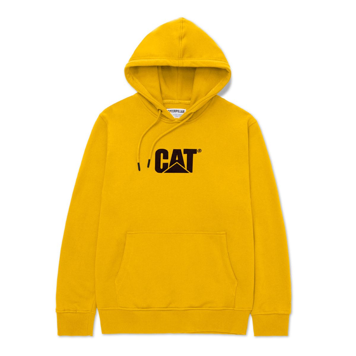 CAT - Hoodie FLEECE CAT LOGO PULL Amarillo HOMBRE 4050047-9K2 CAT