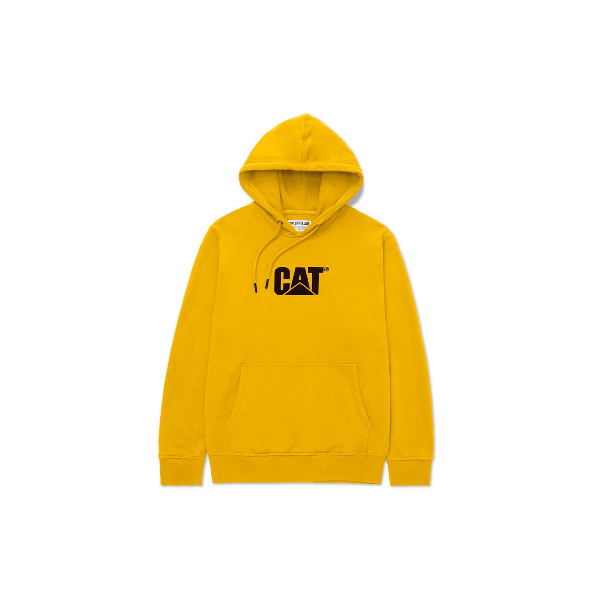 CAT - Hoodie FLEECE CAT LOGO PULL Amarillo HOMBRE 4050047-9K2 CAT