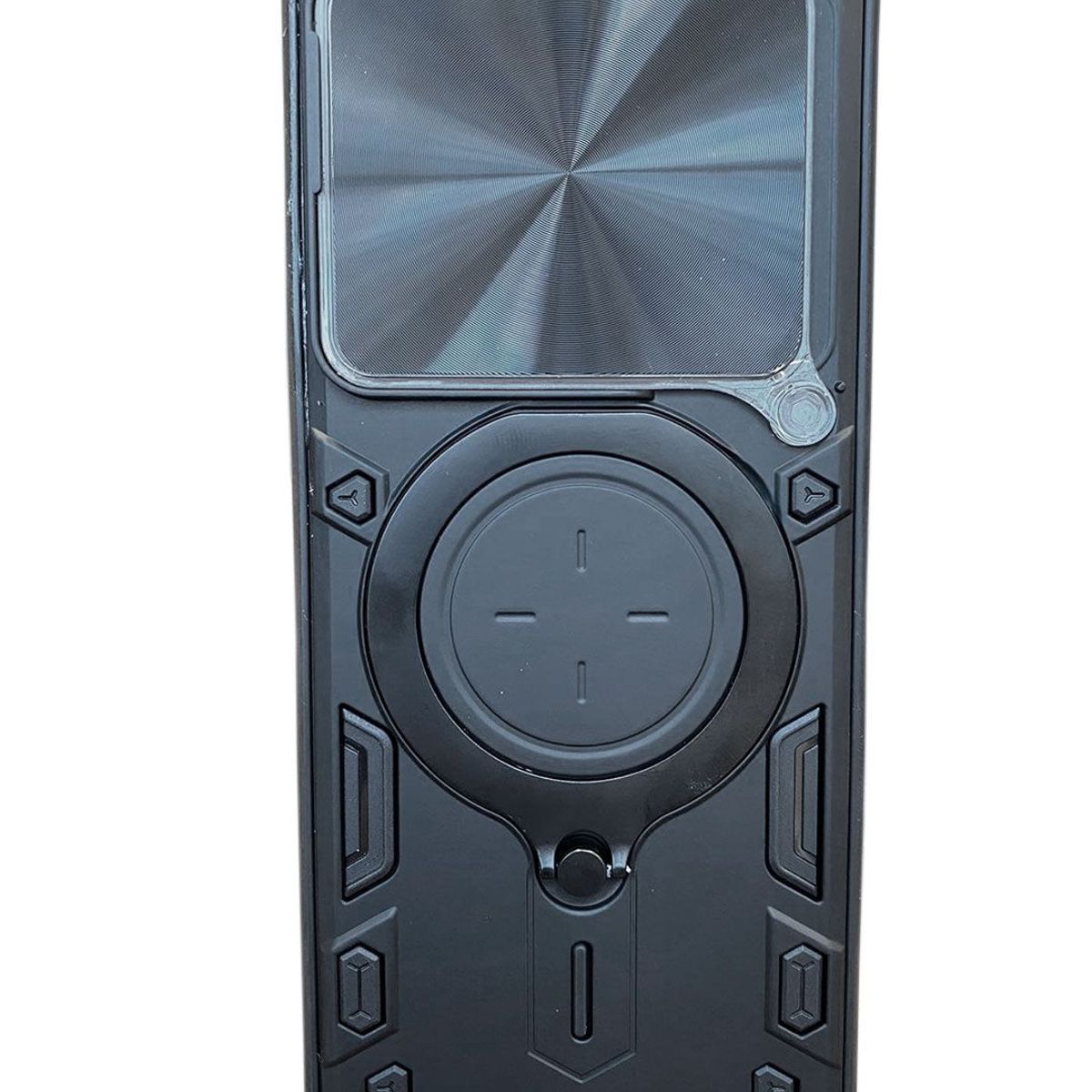 GENERICO - Estuche Proteccion Camara Con Soporte Infinix note 40 pro 5g Negro