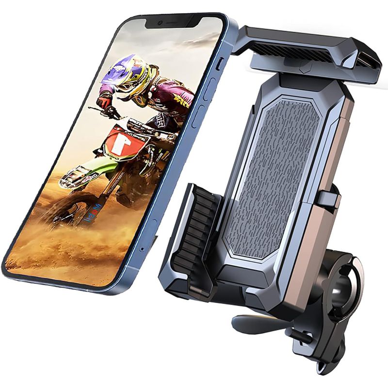 GEF - Soporte De Celular Para Moto Bicicleta Facil Instalacion 360