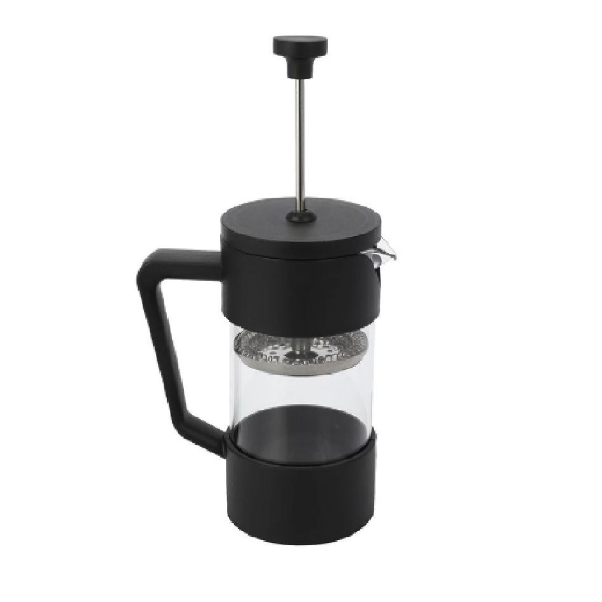 MUNDO BEBE - Cafetera Prensa francesa 350 Ml Vidrio A Presión Cafe Color Negro