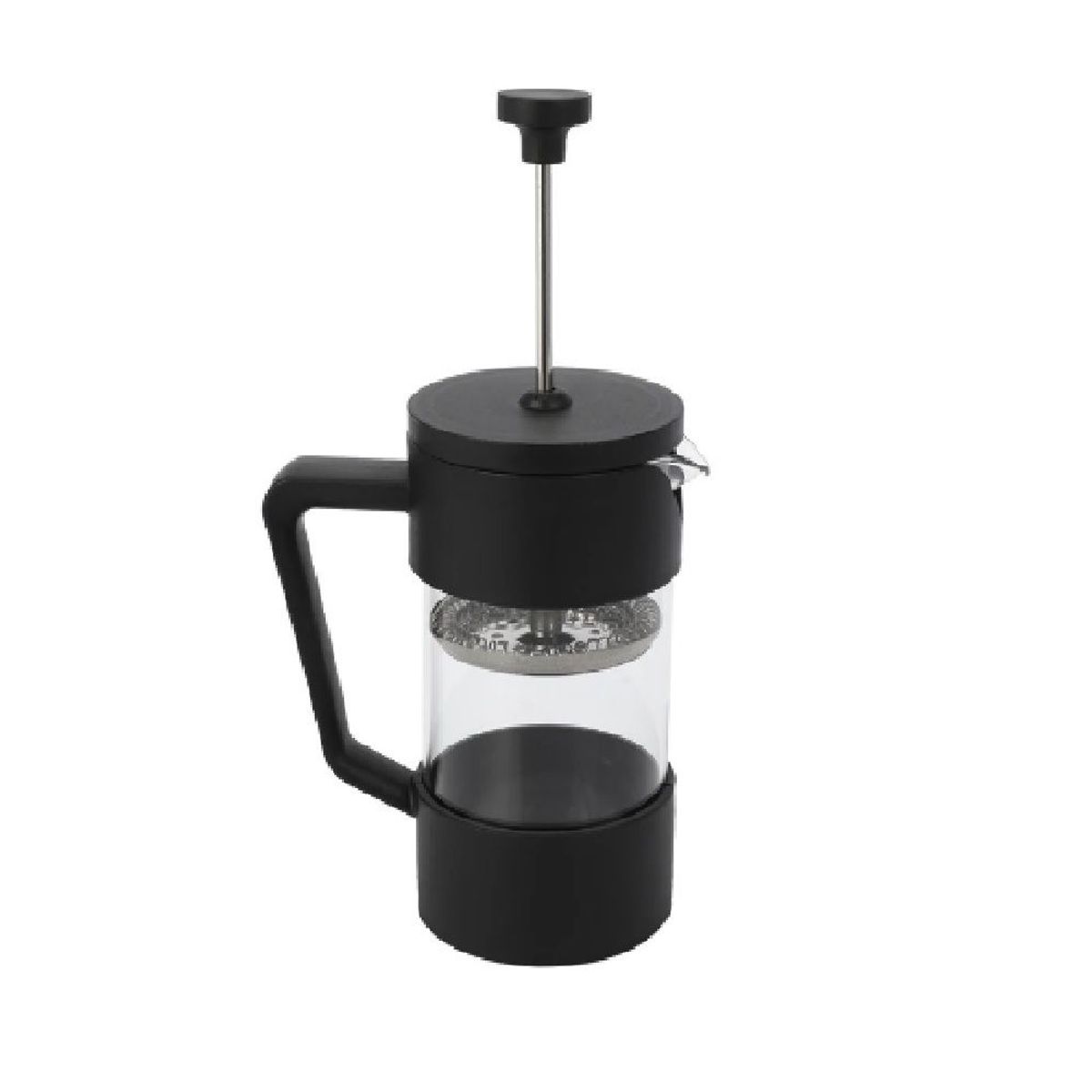 MUNDO BEBE - Cafetera Prensa francesa 350 Ml Vidrio A Presión Cafe Color Negro