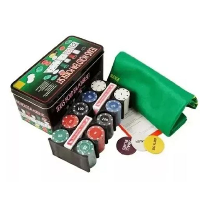 GENERICO - SET JUEGO DE POKER 6620
