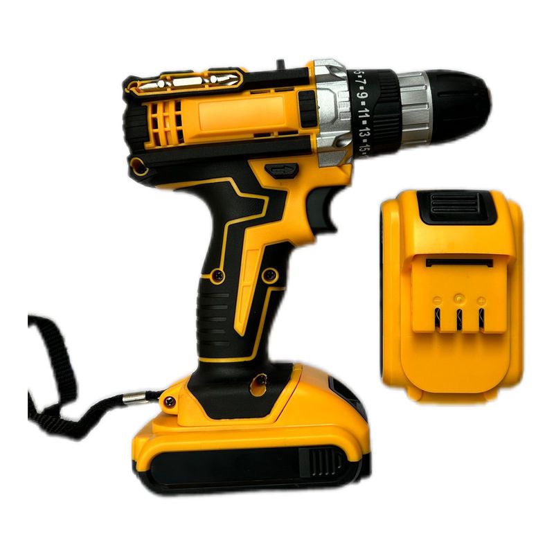 GENERICO - Taladro Atornillador Inalámbrico 10mm  24v 23nm 27 Accesorios
