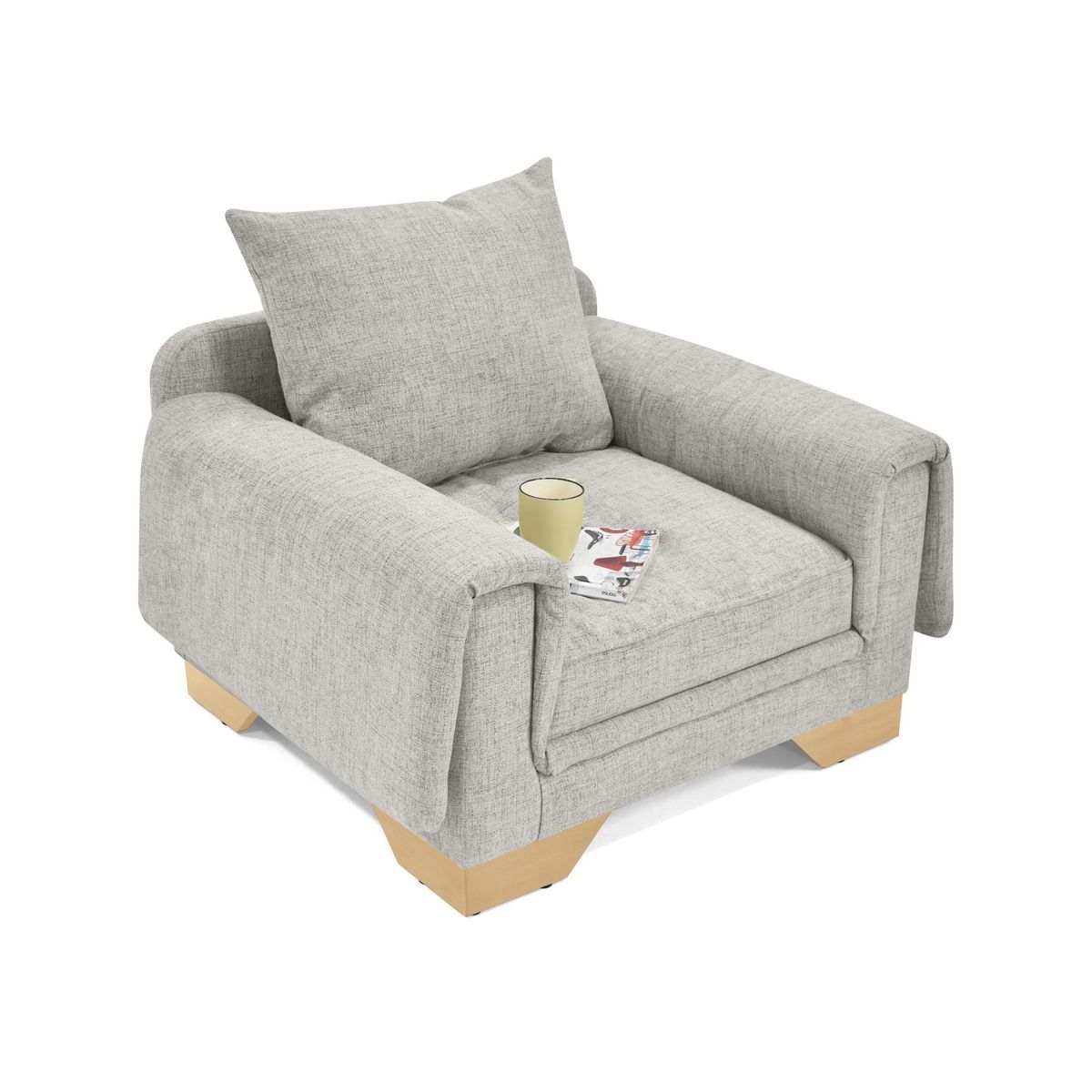 VENECIA - Poltrona Daytona Tela Taupe