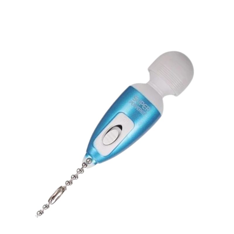 GENERICO - Vibrador Mini Masajeador De Clítoris Hitachi Discreto Potente Azul
