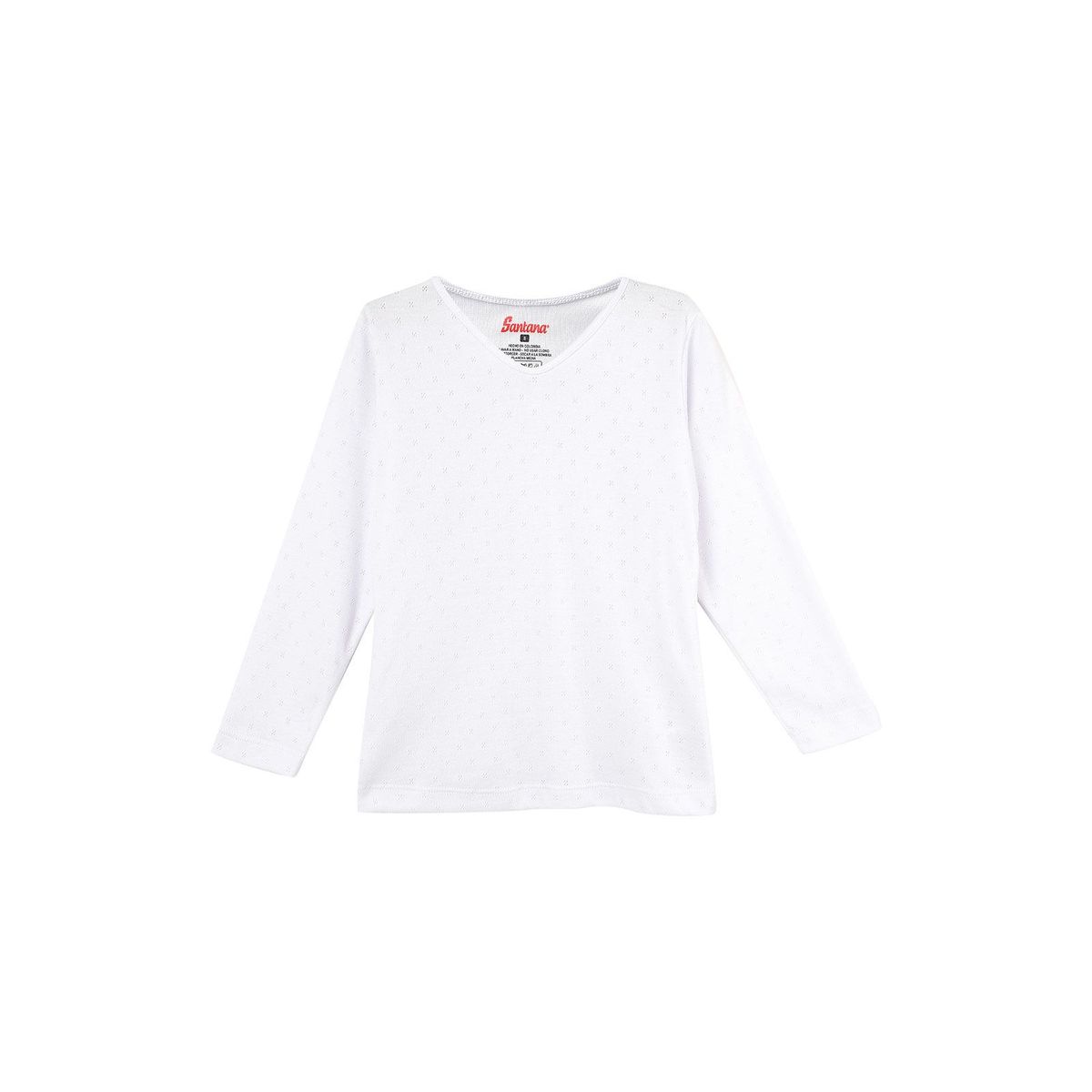 SANTANA - Camiseta Térmica Niña Santana Blanca